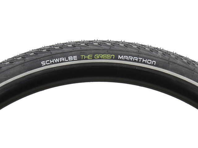 Schwalbe Green Marathon Performance ADDIX Eco 28" Wired Tyre - black-reflective/40-622 (28x1.5)