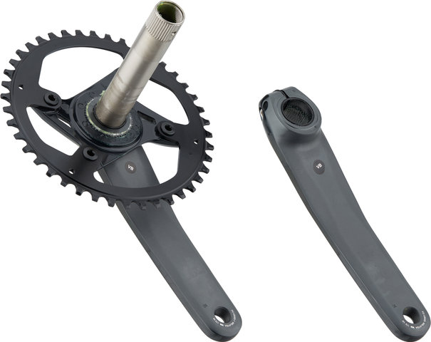 Shimano CUES Crankset FC-U8000-1 Hollowtech II - black/175.0 mm 42 tooth