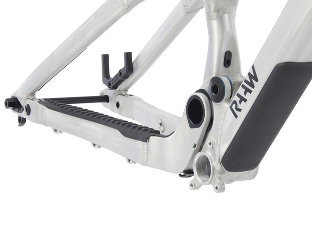 RAAW Mountain Bikes Kit de cuadro Jibb 29" con Fox DHX2 2POS Factory - raw matt/M, 500 lbs