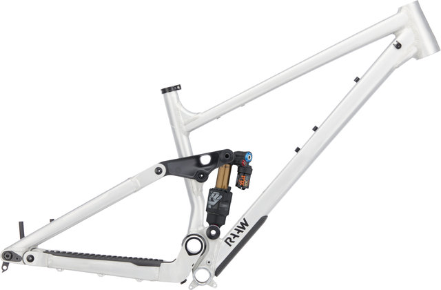 Kit de cuadro Jibb 29" con Fox Float X2 2POS Factory - raw matt/L