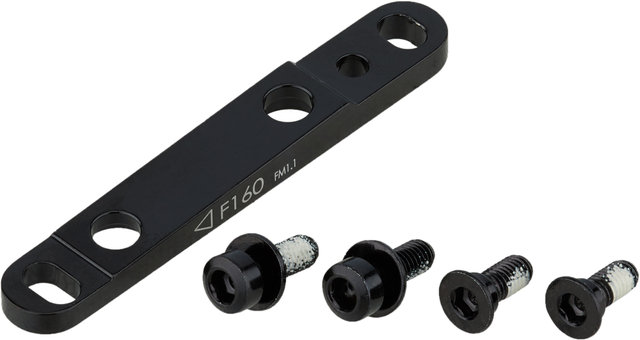 TRP Adaptador de frenos de disco para discos de 160 mm - negro/RD FM sobre FM