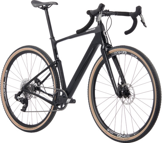 Cannondale Vélo de Gravel en Carbone Topstone Carbon Apex AXS 28" - matte black/M