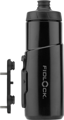 FIDLOCK Bidon TWIST 600 ml avec Système de Fixation bike base - black/600 ml