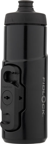 Bidón TWIST 600 ml con bottle connector - negro/600 ml