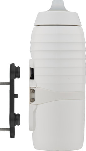FIDLOCK TWIST x Keego Titanium Drink Bottle 600 ml w/ bike base Holder System - white/600 ml