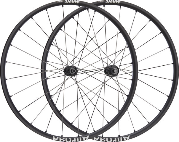 Mavic Allroad S Center Lock Disc Wheelset - 2024 Model - black/28" set (front 12x100 + rear 12x142) Shimano