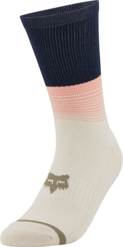 Fox Head 8" Defend Lunar Socks - bone/43-47