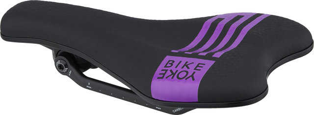 BikeYoke Selle Sagma Carbone - ruby/130 mm