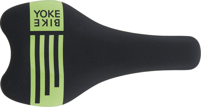 BikeYoke Sagma Carbon Sattel - lime/130 mm