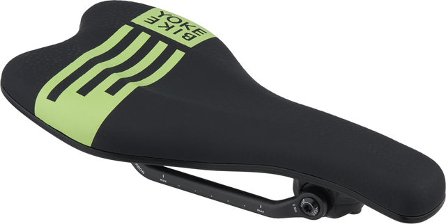 BikeYoke Sagma Carbon Saddle - lime/130 mm