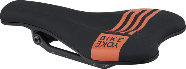 BikeYoke Sagma Carbon Sattel - orange/130 mm