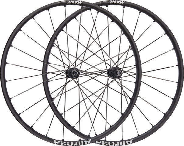 Mavic Set de Roues Allroad SL Disc Center Lock Modèle 2024 - noir/Set de 28" (avant 12x100 + arrière 12x142) Shimano