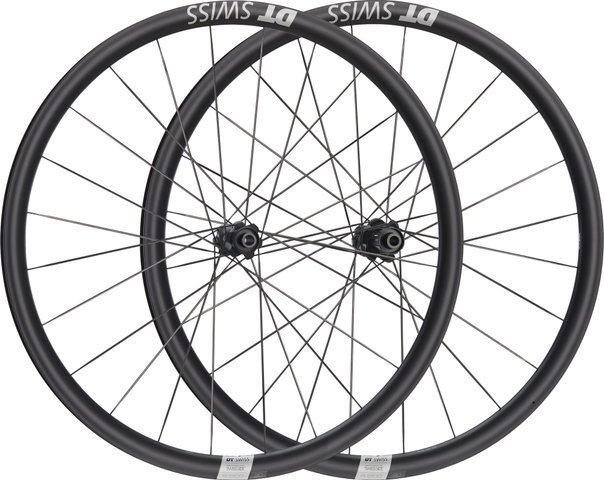 DT Swiss Juego de ruedas A 1800 SPLINE 30 Disc Center Lock 27,5" - negro/27,5" set (RD 12x100 + RT 12x142) Shimano