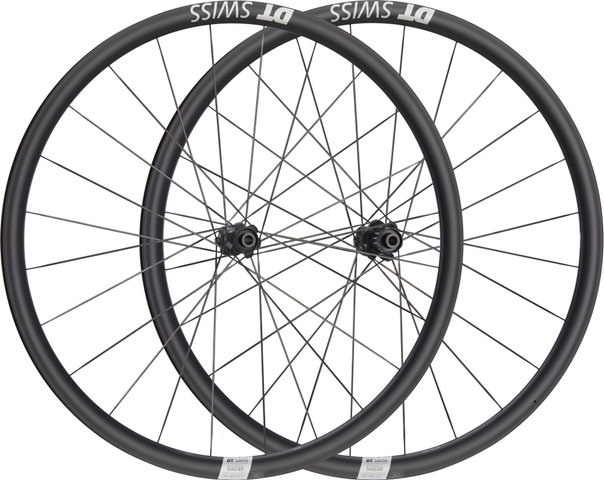 DT Swiss A 1800 SPLINE 30 Center Lock Disc 28" Wheelset - black/28" set (front 12x100 + rear 12x142) Shimano