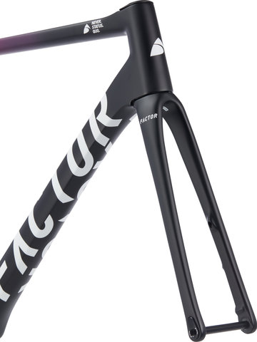 Factor O2 Disc Carbon Rahmenkit - midnight pink/54 cm