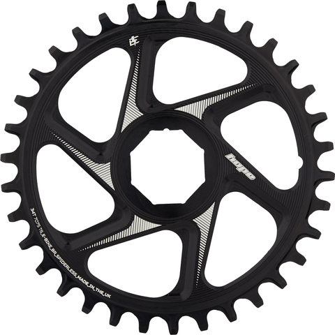 Hope R22 Spiderless Direct Mount E-Bike Chainring for Brose - black/34 tooth