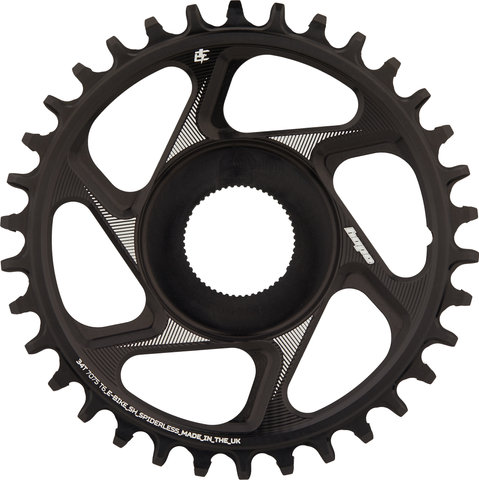 Hope R22 Spiderless Direct Mount E-Bike Chainring for Shimano EP8/E8000 - black/34 tooth