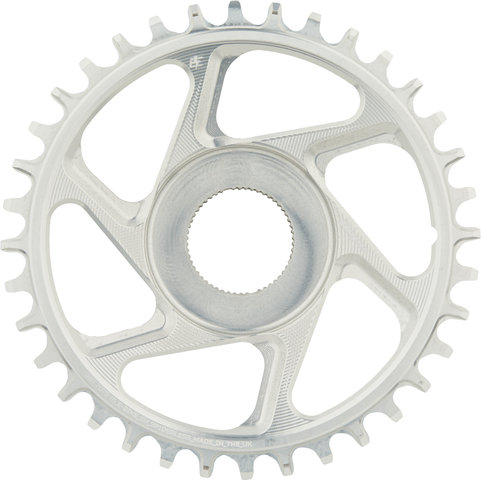 Hope R22 Spiderless Direct Mount E-Bike Chainring for Shimano EP8/E8000 - silver/36 tooth