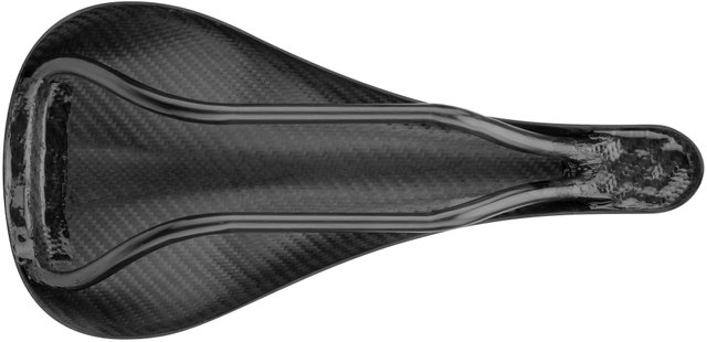 Sillín Pure - negro de carbono/130 mm