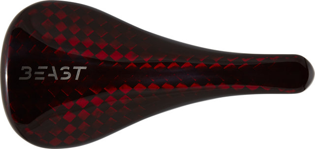 BEAST Components Selle Pure - carbone-rouge/130 mm