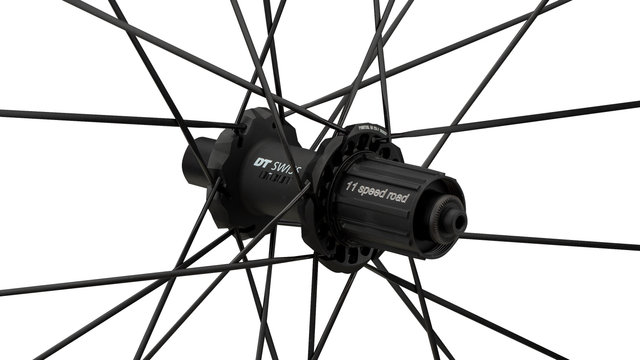 DT Swiss PR 1400 DICUT OXiC 32 28" Laufradsatz - schwarz/130 mm/100 mm/100 mm/100 mm/130 mm/Shimano Road