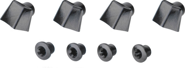 absoluteBLACK Kettenblattschrauben-Abdeckungen für Ultegra R8000 - black