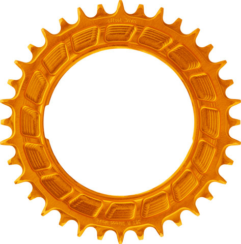 Garbaruk Thread Mount Chainring for SRAM XX/XX SL PM 3 mm Round - orange/36/36 