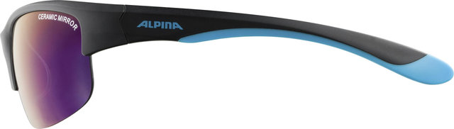 Alpina Flexxy Youth HR Kindersportbrille - black blue matt | black