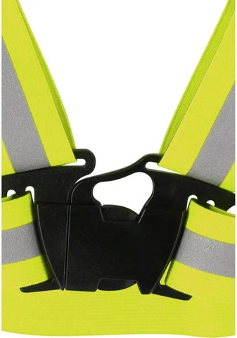 Endurance Cinturón Reflectante Cruzado - safety yellow