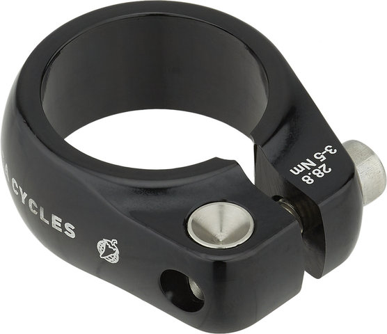 Salsa Lip Lock Seatpost Clamp with Bolt - black/28.8 mm