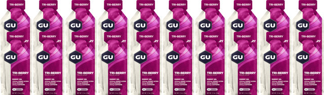 GU Energy Labs Energy Gel - 20 pièces - tri-berry