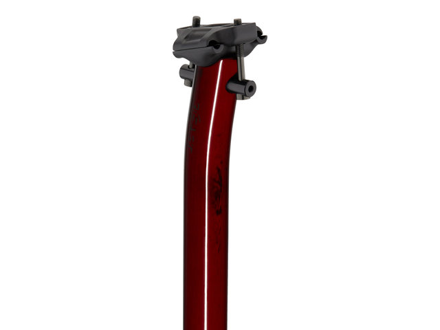 Seatpost - UD carbon-red/31.6 mm / 420 mm / SB 15 mm