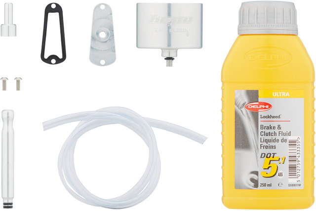 Hope Kit de purga Easy Bleed para Tech 3 con líquido de frenos - universal/universal