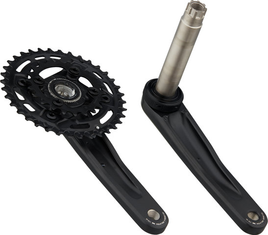 Shimano CUES FC-U6000-2 Crankset - black/175.0 mm 22-36