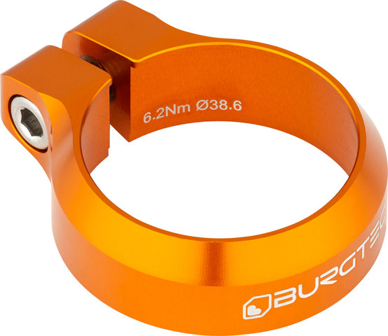 Burgtec Sattelklemme - iron bro orange/38,6 mm