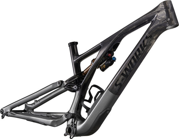 Specialized Kit de cuadro S-Works Stumpjumper EVO Carbon 29" - gloss smoke-carbon-black/S3