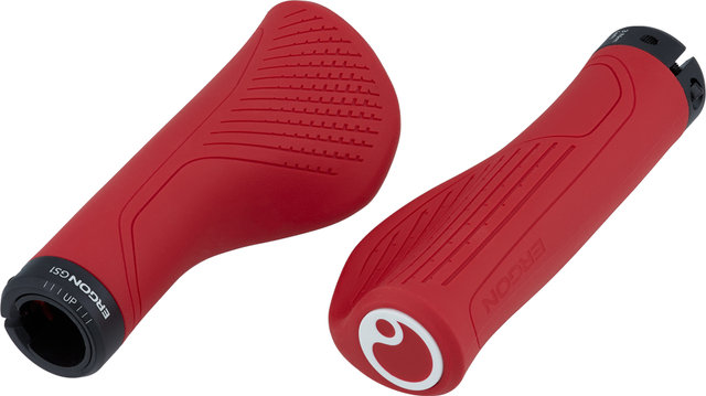 Ergon Puños de manillar GS1 Evo - chili red/L