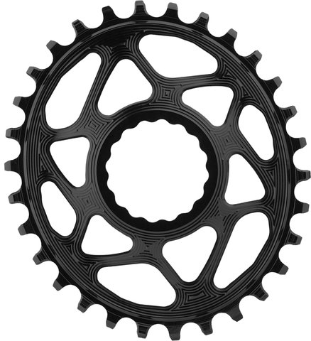 Oval Boost Kettenblatt für Race Face Cinch 3 mm Offset - black/30 Zähne