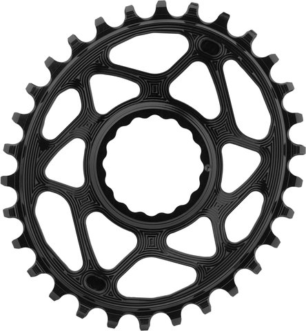 Oval Boost Kettenblatt für Race Face Cinch 3 mm Offset - black/30 Zähne
