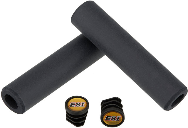 ESI Chunky Silicone Handlebar Grips - black/130 mm