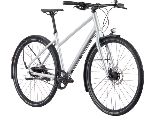 Modell 1.2 Damen Fahrrad - weißaluminium/S