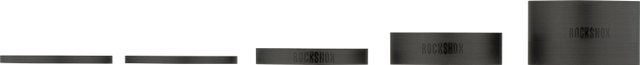 RockShox UD Carbon Headset Spacer Set, 5 pcs. - UD carbon-gloss black