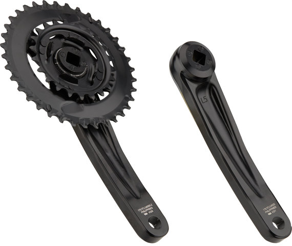 Shimano CUES FC-U4000-2 Square Crankset - black/175.0 mm 22-36