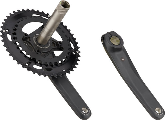 Shimano CUES Crankset FC-U6010-2 Hollowtech II - black/175.0 mm 32-46