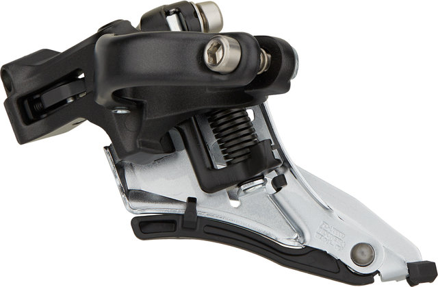 Shimano CUES FD-U6000 2-/10-/11-speed Front Derailleur - silver/mid clamp / side-swing / front-pull