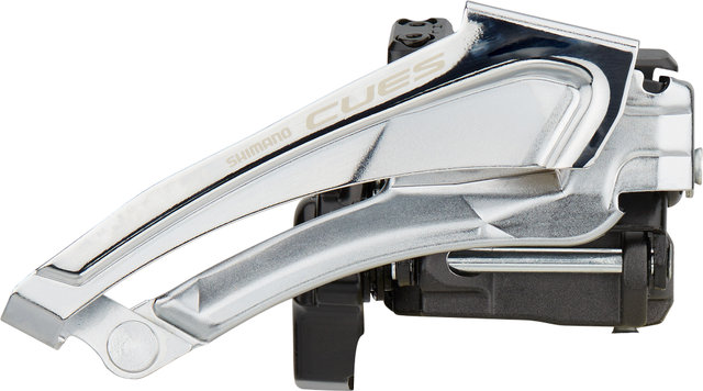 Shimano Desviador CUES FD-U6010 2/10/11 velocidades - plata/Low Clamp / Top-Swing / Dual-Pull