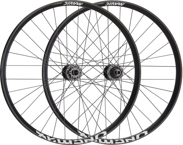 Mavic Set de Roues Deemax Park Disc 6 trous 27,5" Boost - noir/Set de 27,5" (avant 20x110 Boost + arrière 12x148 Boost) Shimano