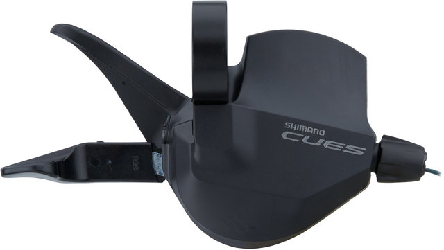 Shimano Levier de Vitesses CUES SL-U4000 Collier avec Indicateur 9 vitesses - noir/9 vitesses