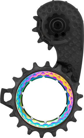 Galets de Dérailleur HOLLOWcage Carbon Ceramic Oversized Shimano 8150 - rainbow/universal