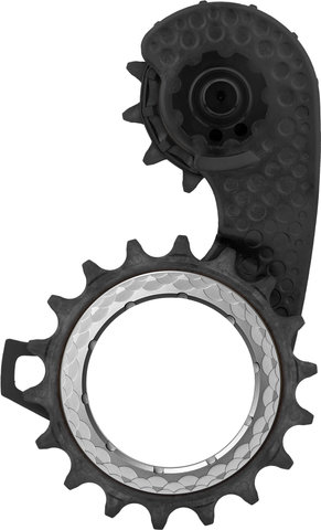 absoluteBLACK HOLLOWcage Carbon Ceramic Oversized Derailleur Pulley Shimano 8150 - titanium/universal